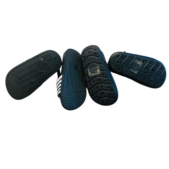 Carter's Sea life Toddler Swim Trunks, Sandals & Puddle Jumper 3T 4T Shoe 7/8 - Picture 6 of 9